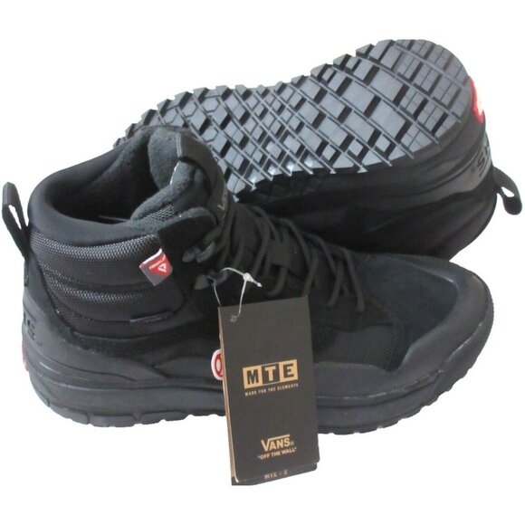 Vans Women's UltraRange Exo Hi MTE-2 Waterproof Boots Black Black Sizes NEW - Picture 5 of 7